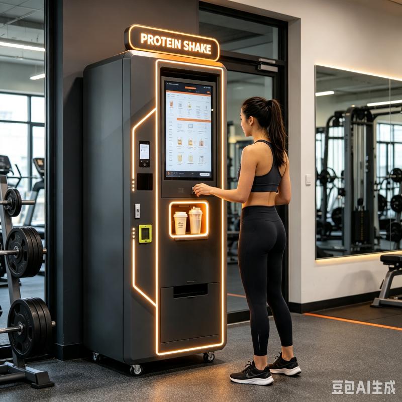 Nutrition For Fitness And Sports - Distributore Automatico di Frullati Proteici Personalizzato,