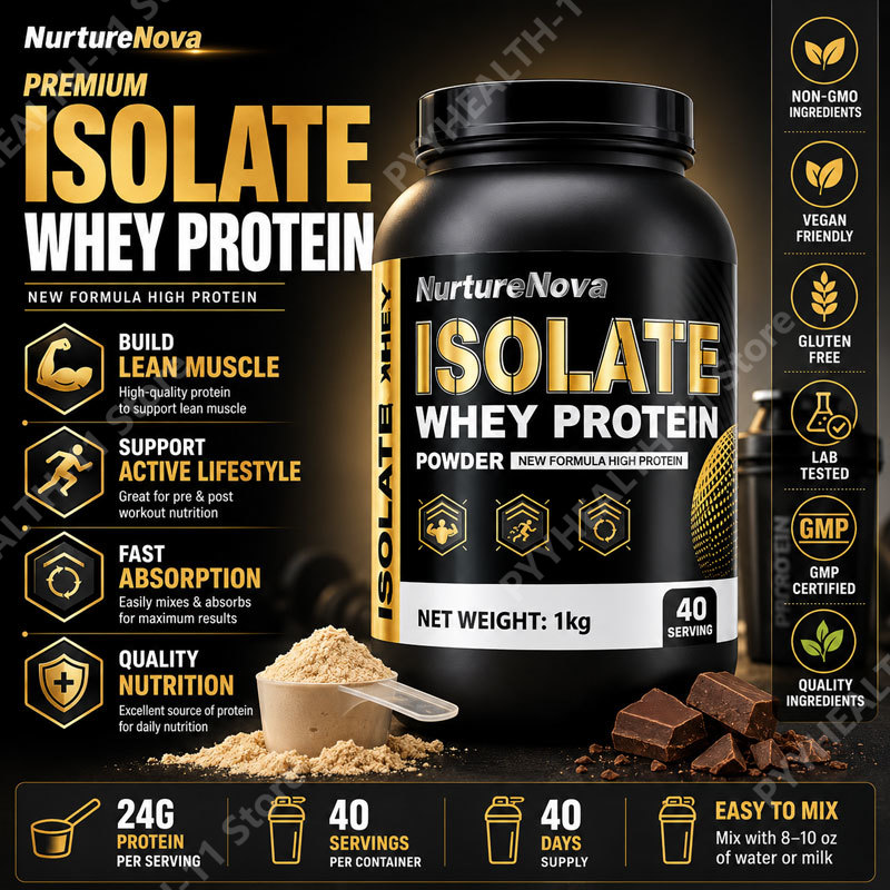 Nutrition For Fitness And Sports - Proteine del Siero di Latte Isolate