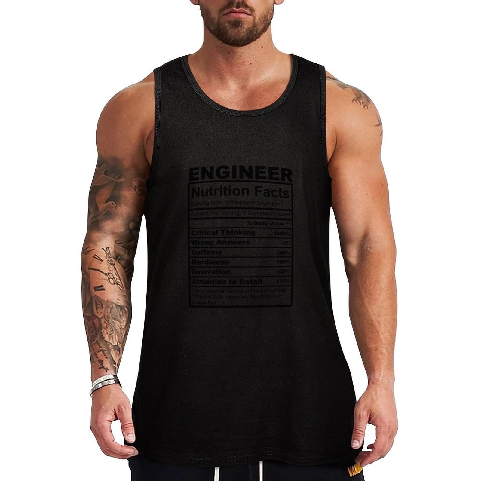 Nutrition For Fitness And Sports - Divertente Regalo per Ingegneri: Canotta con