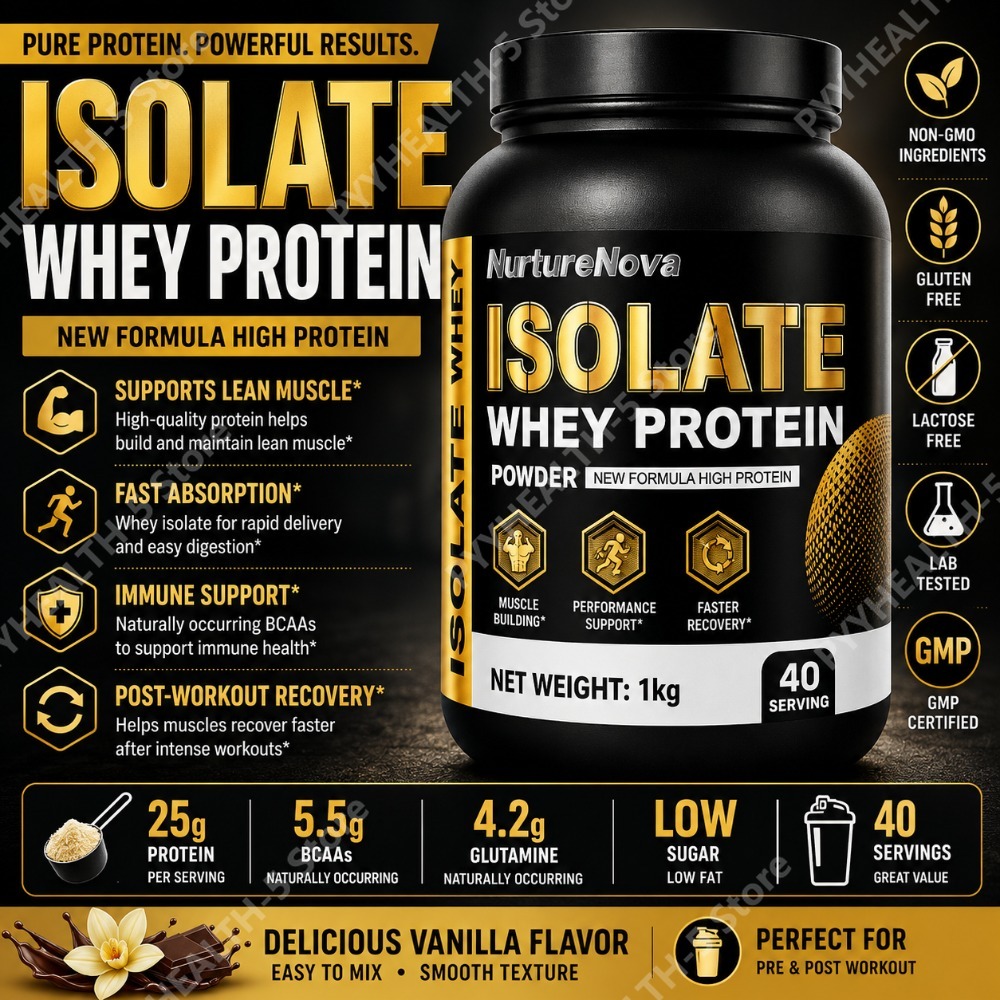Nutrition For Fitness And Sports - Proteine del Siero di Latte Isolate
