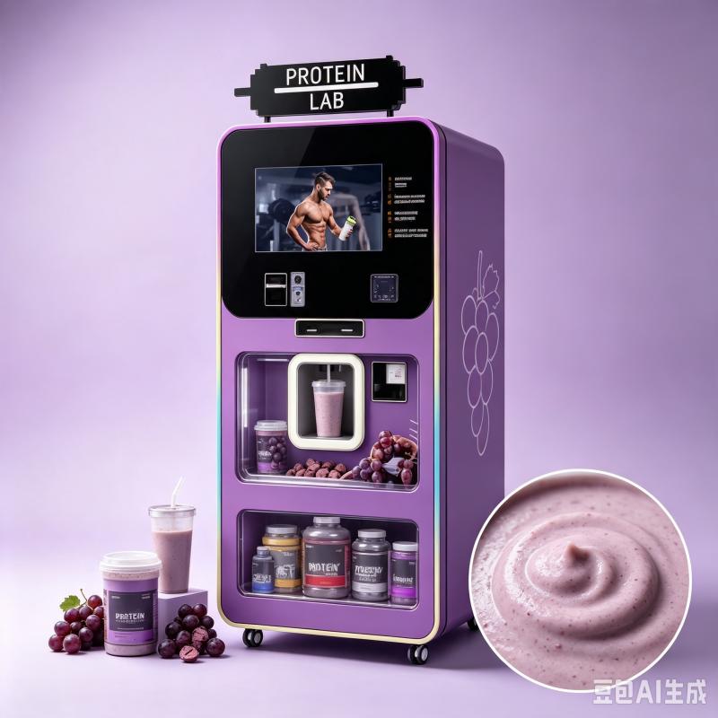 Nutrition For Fitness And Sports - Distributore Automatico di Frullati Proteici Personalizzato,
