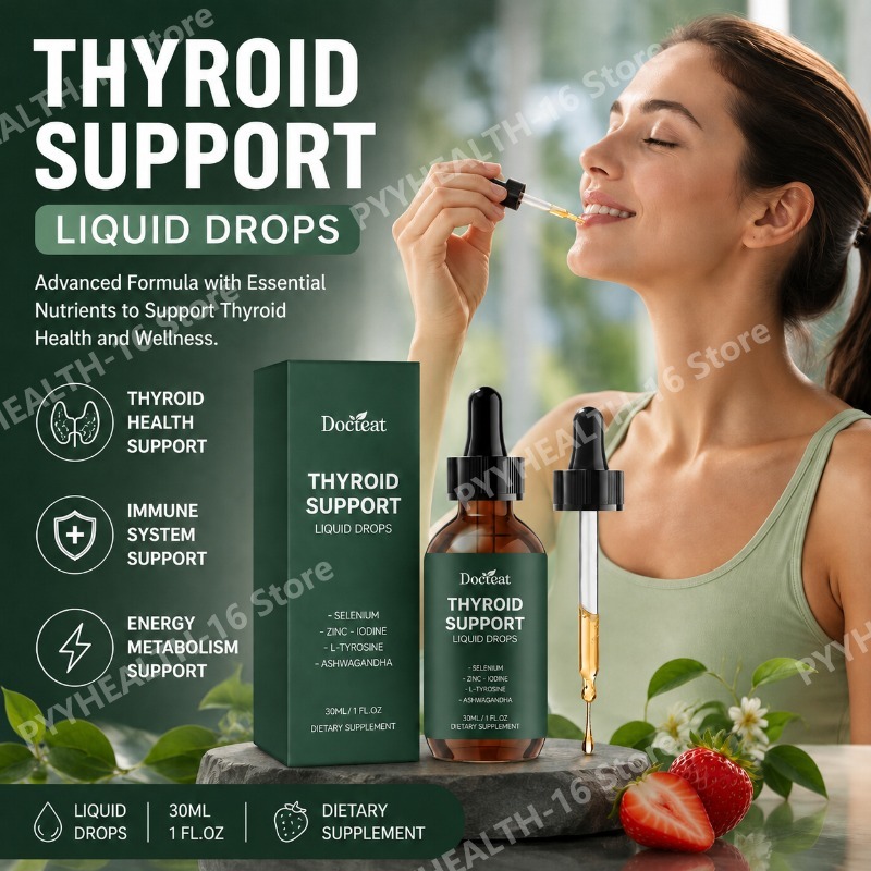Iodine Drops Supplement - Docteat Gocce Liquide per il Supporto