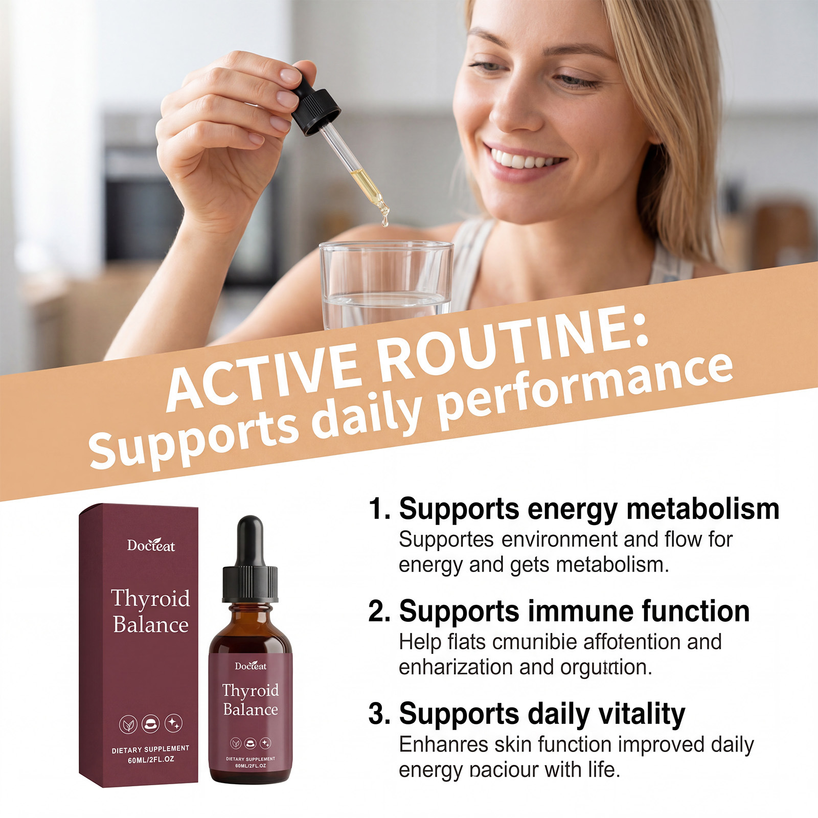 Integratore in Tintura per la  - Iodine Drops Supplement recensione e prezzo
